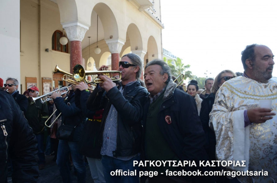 Ο Δημήτρης Παπουλίδης κοντά στα Ραγκουτσάρια στην Θεσσαλονίκη 2015